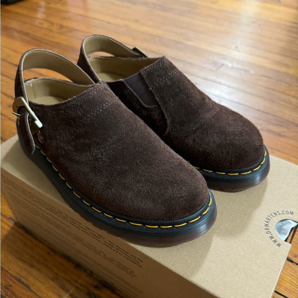 Dr. Martens Isham Suede Mules